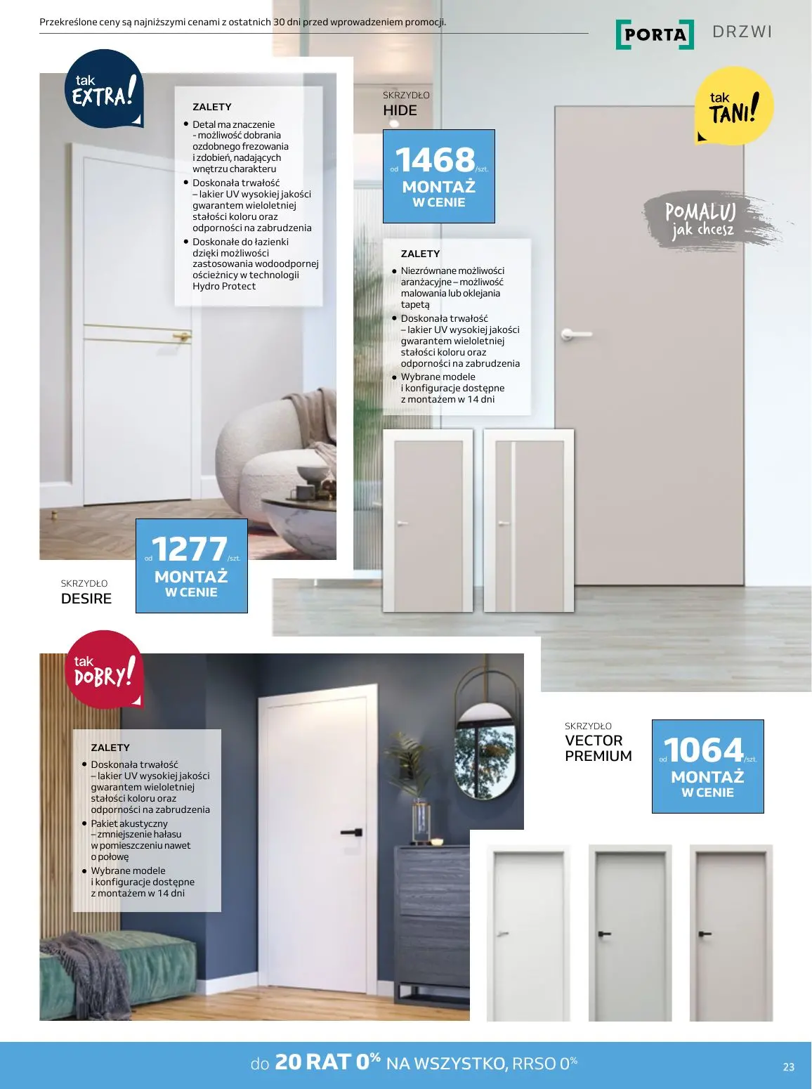 gazetka promocyjna KOMFORT Satysfakcja bez ogródek - Strona 23