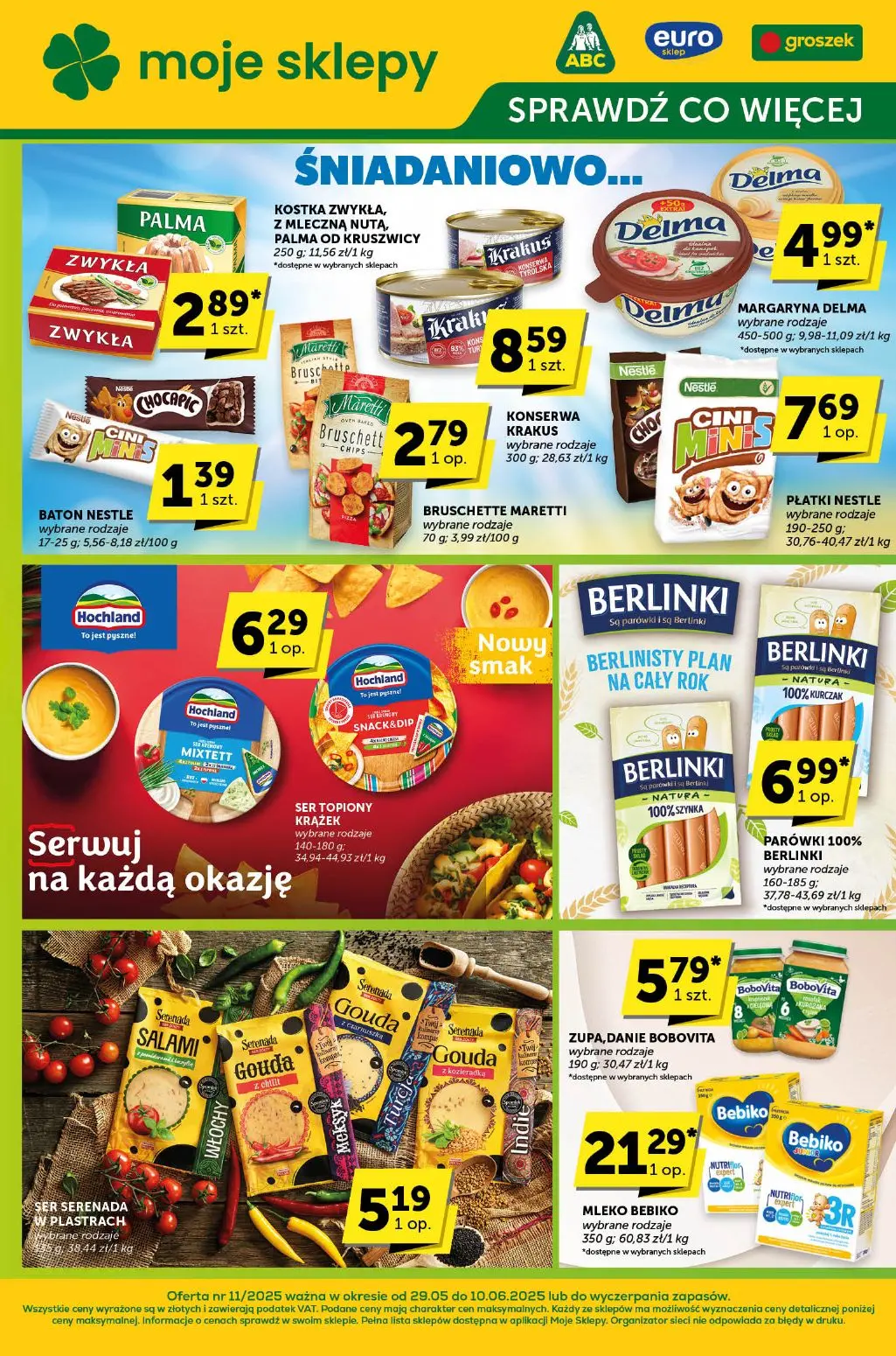 gazetka promocyjna groszek Sprawdź co więcej - Strona 1