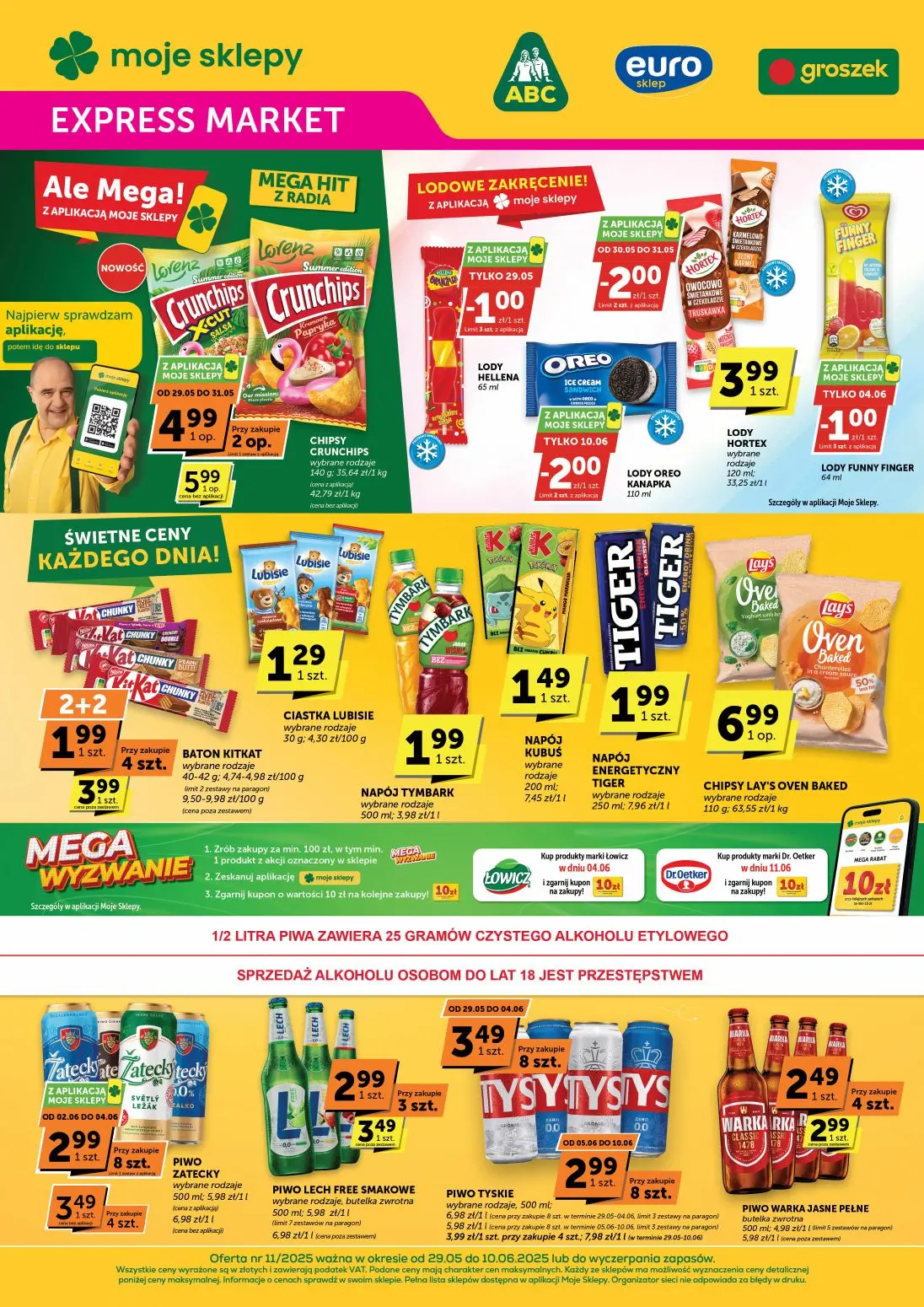gazetka promocyjna groszek Express market - Strona 1