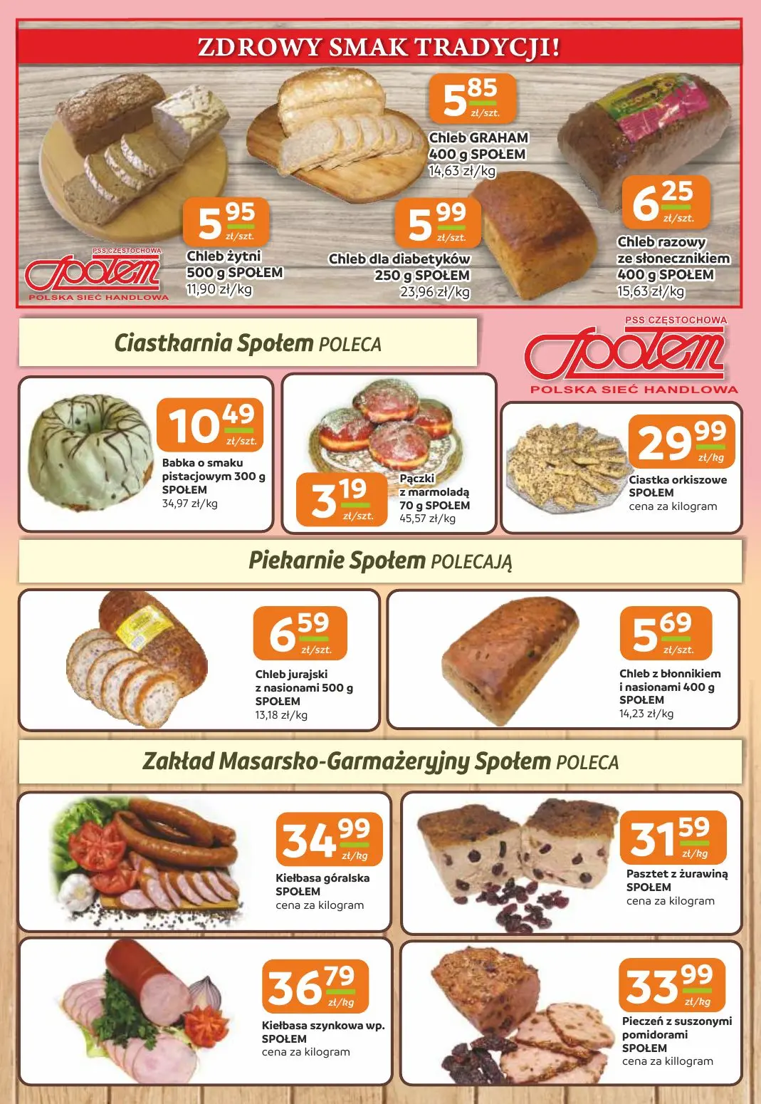gazetka promocyjna Społem Częstochowa Zdrowy smak tradycji - Strona 2