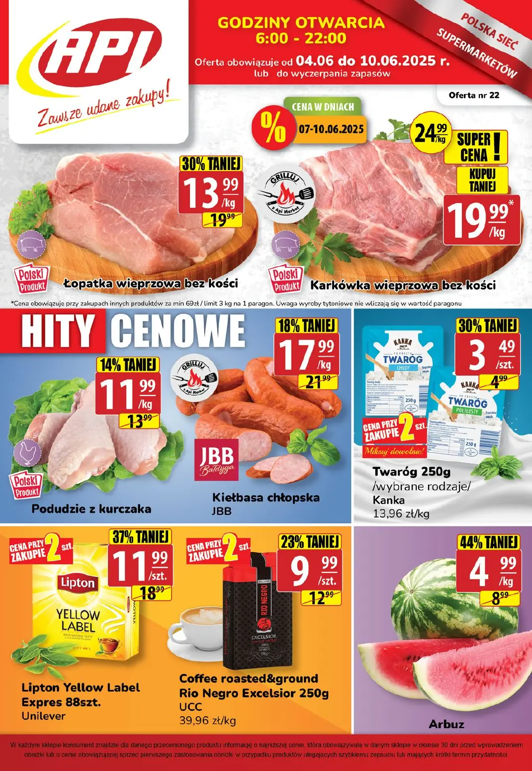 gazetka promocyjna API MARKET Zawsze udane zakupy! - Strona 1