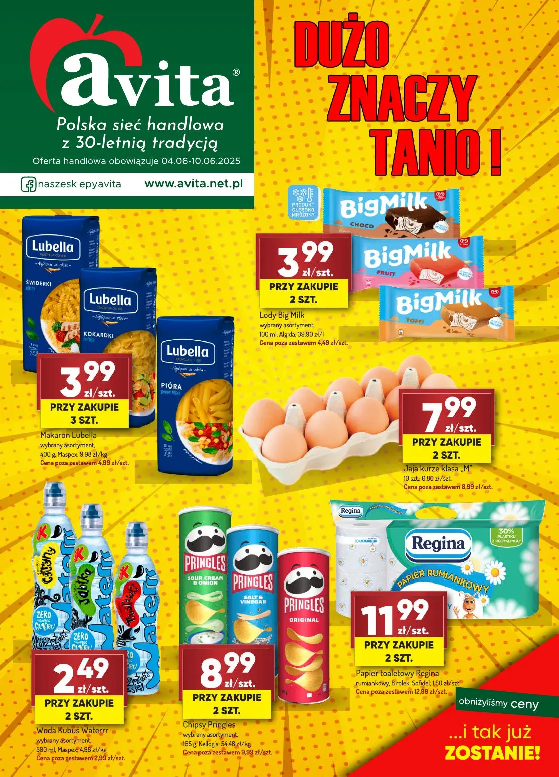 gazetka promocyjna Avita Dużo znaczy tanio! - Strona 1