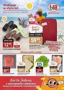 Gazetka promocyjna bi1, ważna od 2025-06-04 do 2025-06-10.