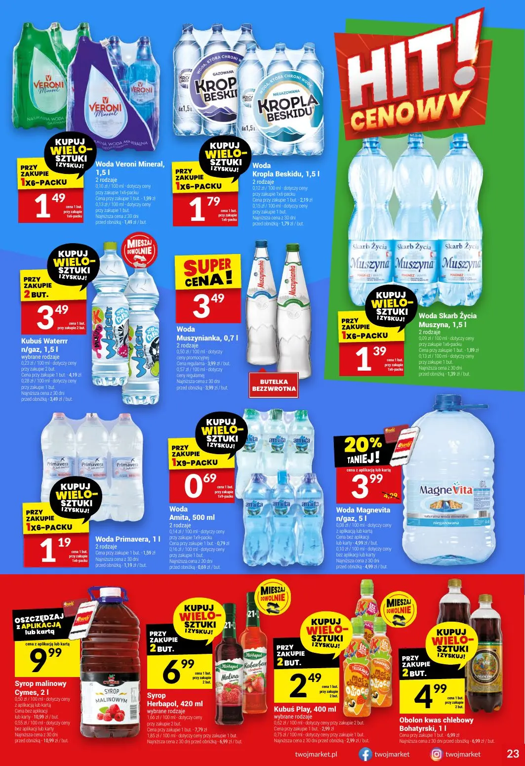 gazetka promocyjna Twój Market Zawsze po drodze - Strona 23