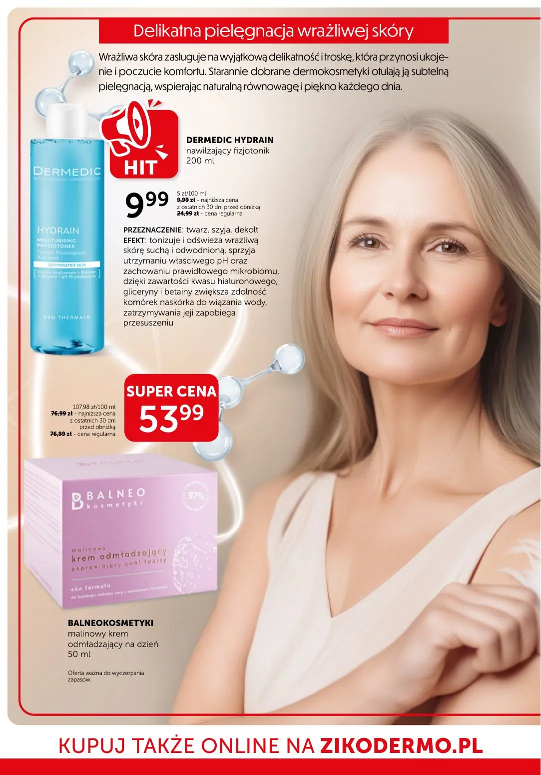 gazetka promocyjna Ziko Delikatna pielęgnacja wrażliwej skóry - Strona 2