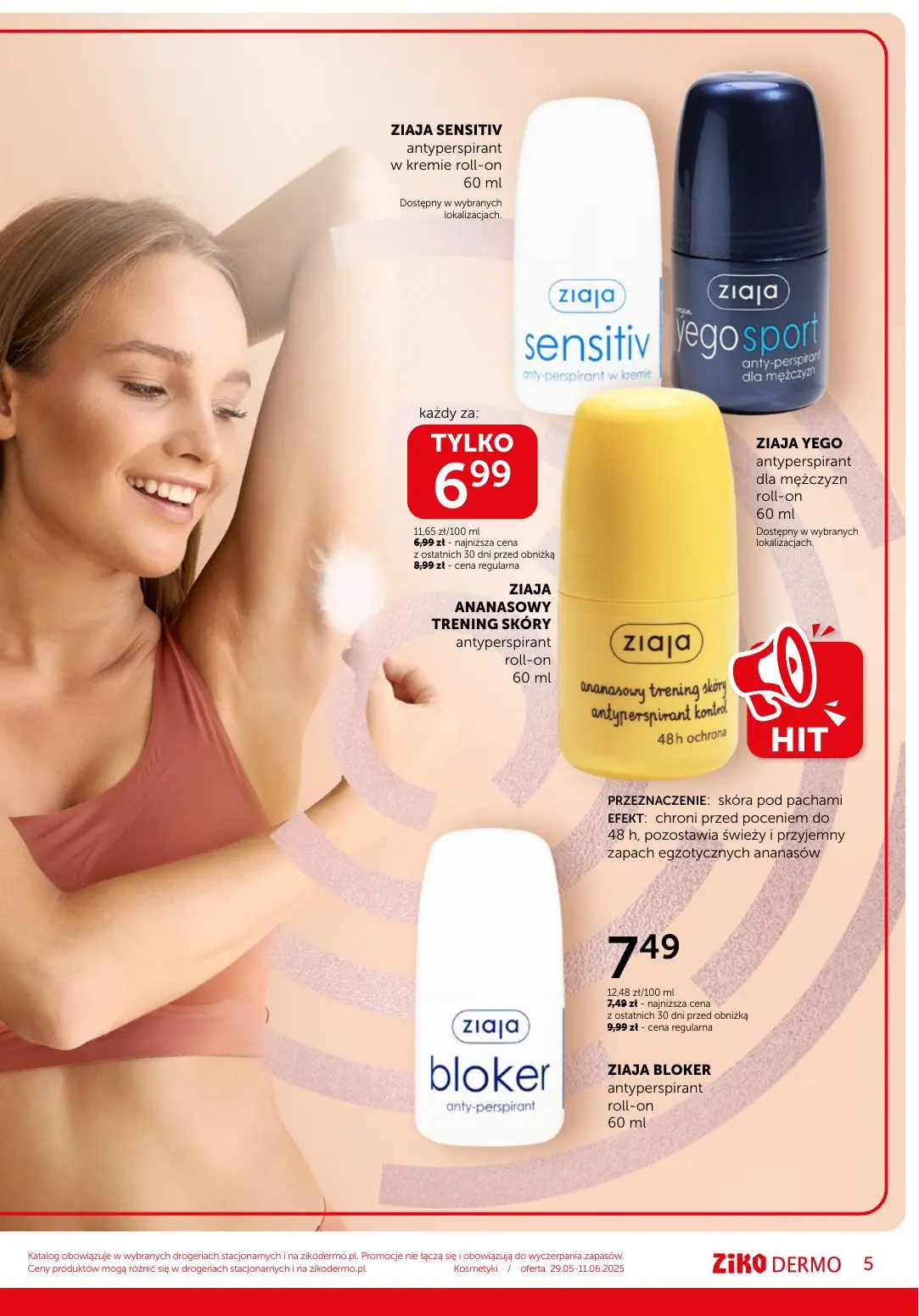 gazetka promocyjna Ziko Delikatna pielęgnacja wrażliwej skóry - Strona 5