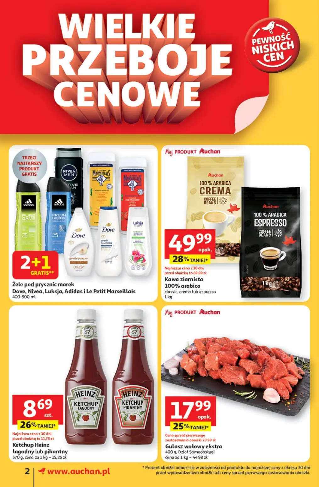 gazetka promocyjna Auchan Supermarket Lato First Minute - Strona 2
