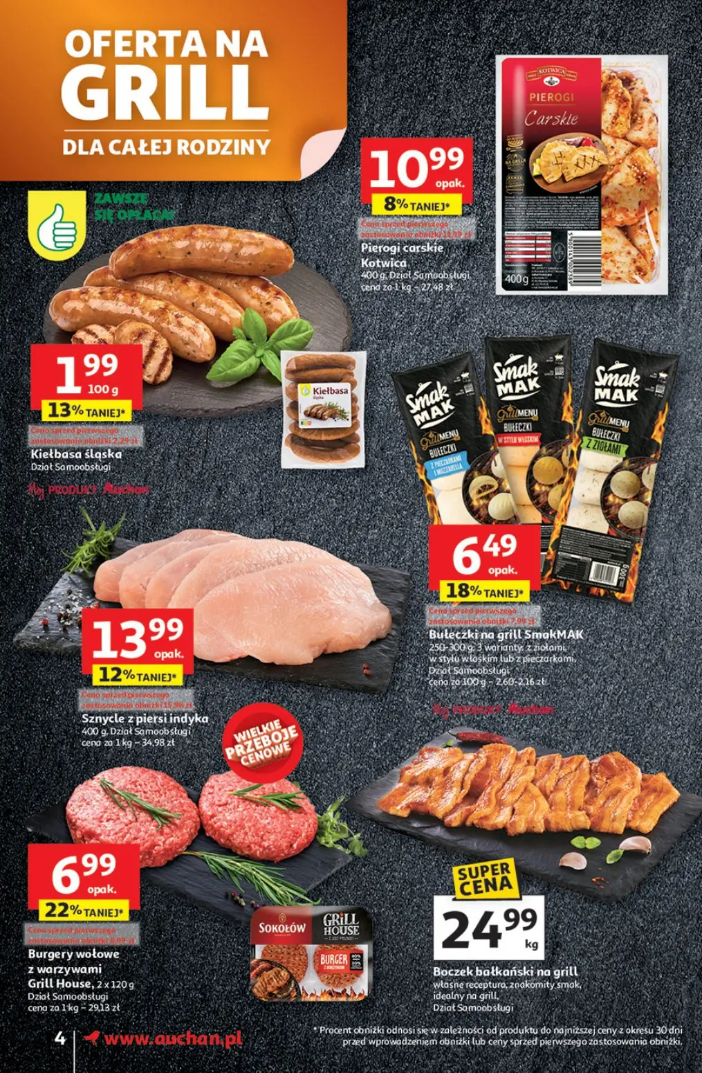 gazetka promocyjna Auchan Supermarket Lato First Minute - Strona 6