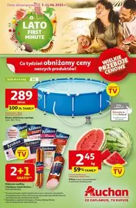 Gazetka promocyjna Auchan, ważna od 2025-06-05 do 2025-06-11.