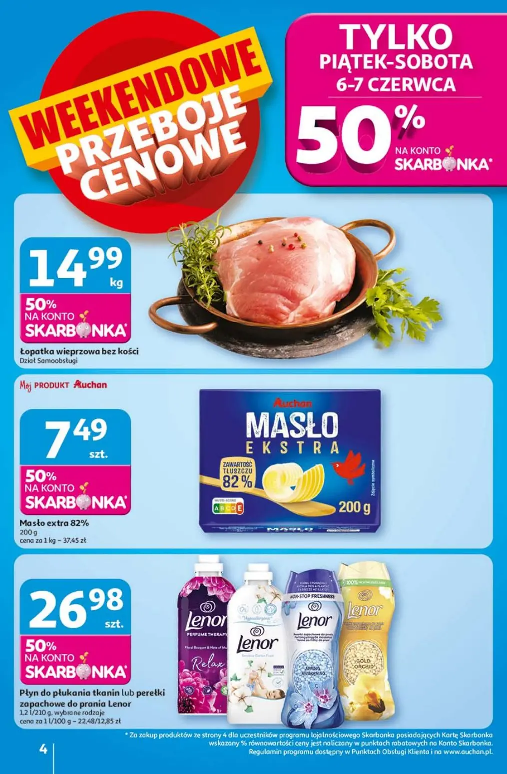 gazetka promocyjna Auchan Lato First Minute - Strona 4
