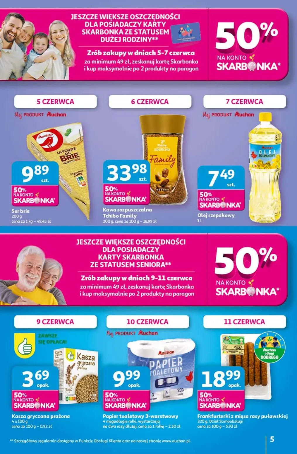 gazetka promocyjna Auchan Lato First Minute - Strona 5