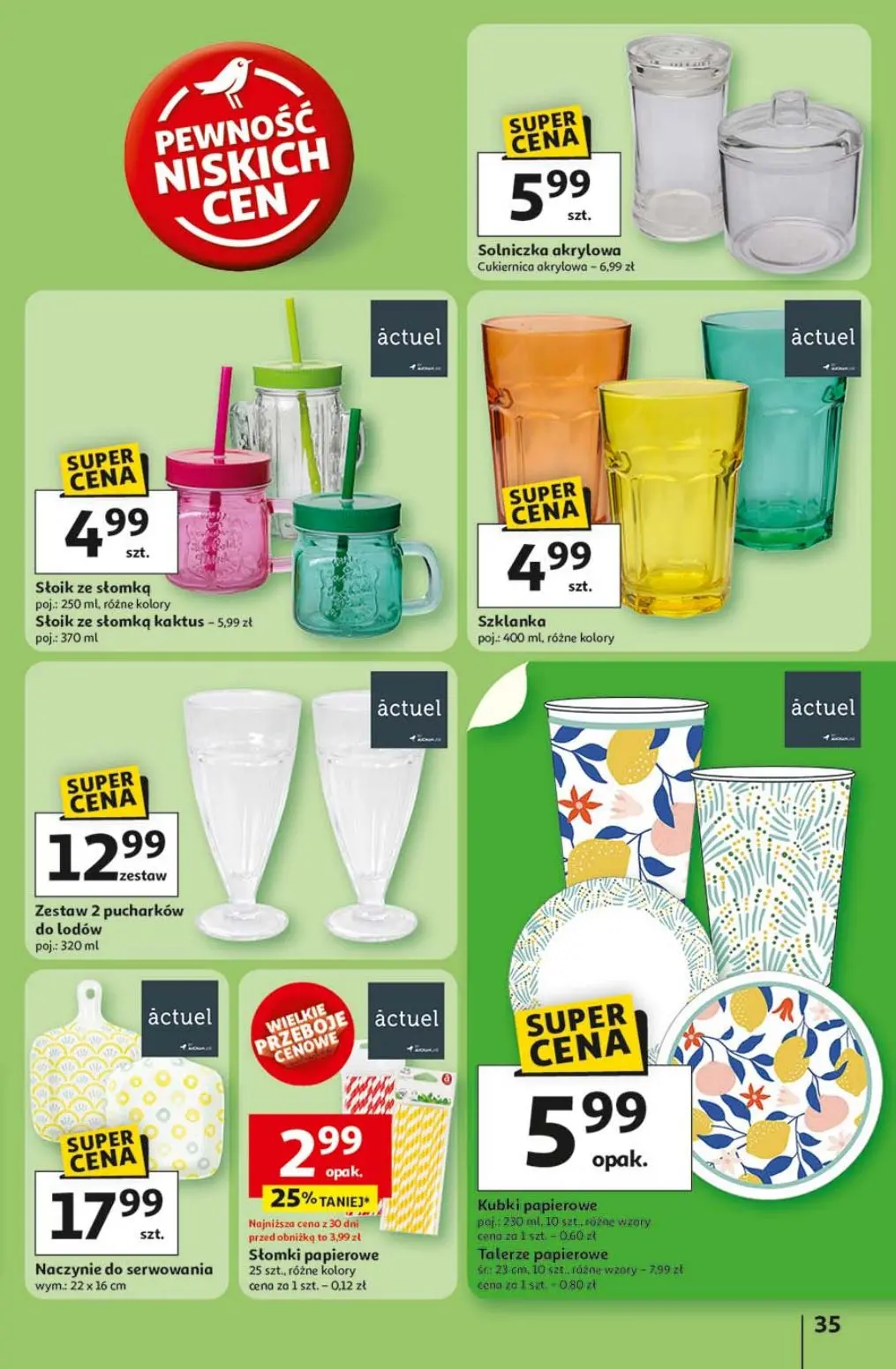 gazetka promocyjna Auchan Lato First Minute - Strona 39