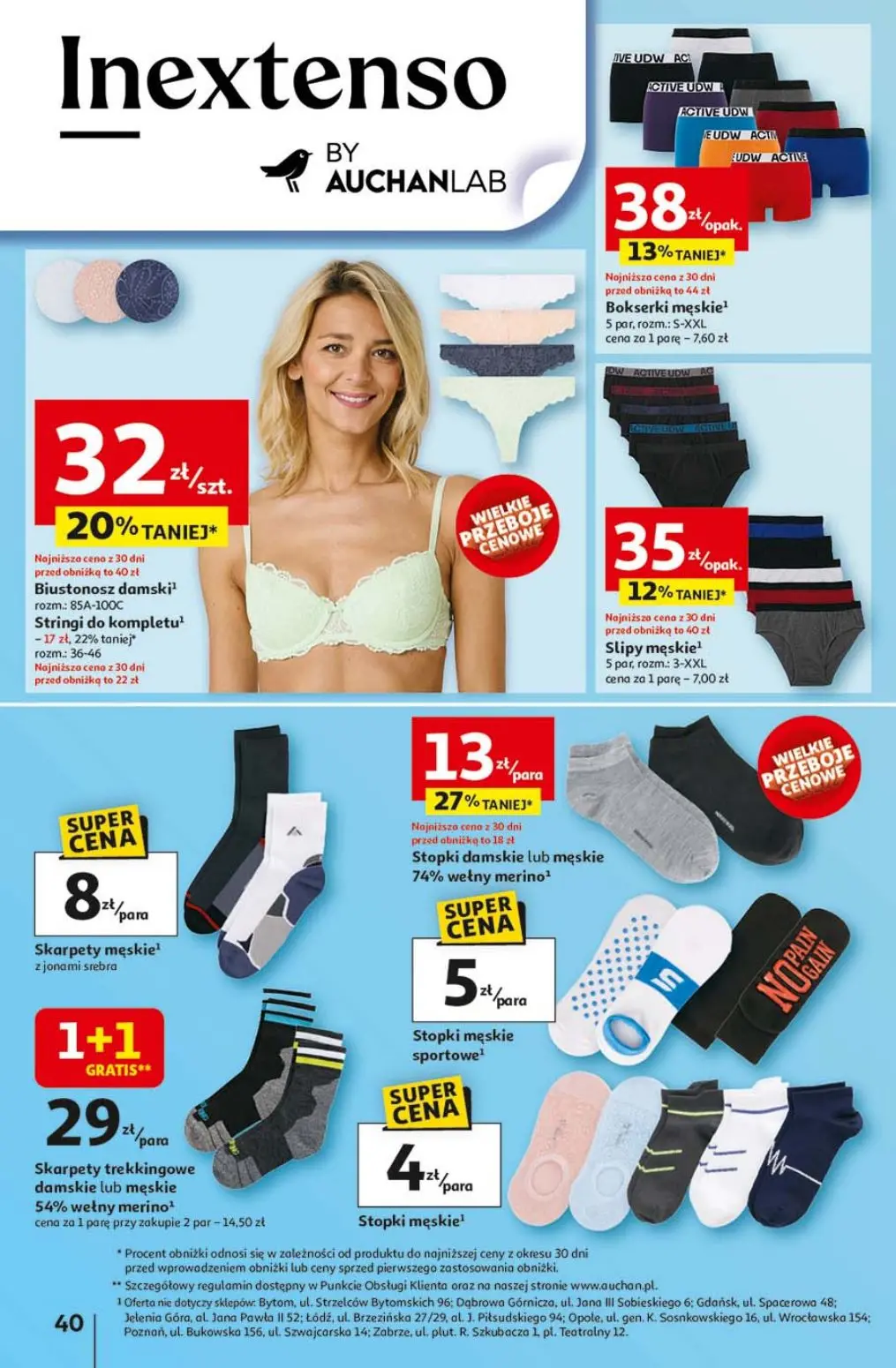 gazetka promocyjna Auchan Lato First Minute - Strona 44