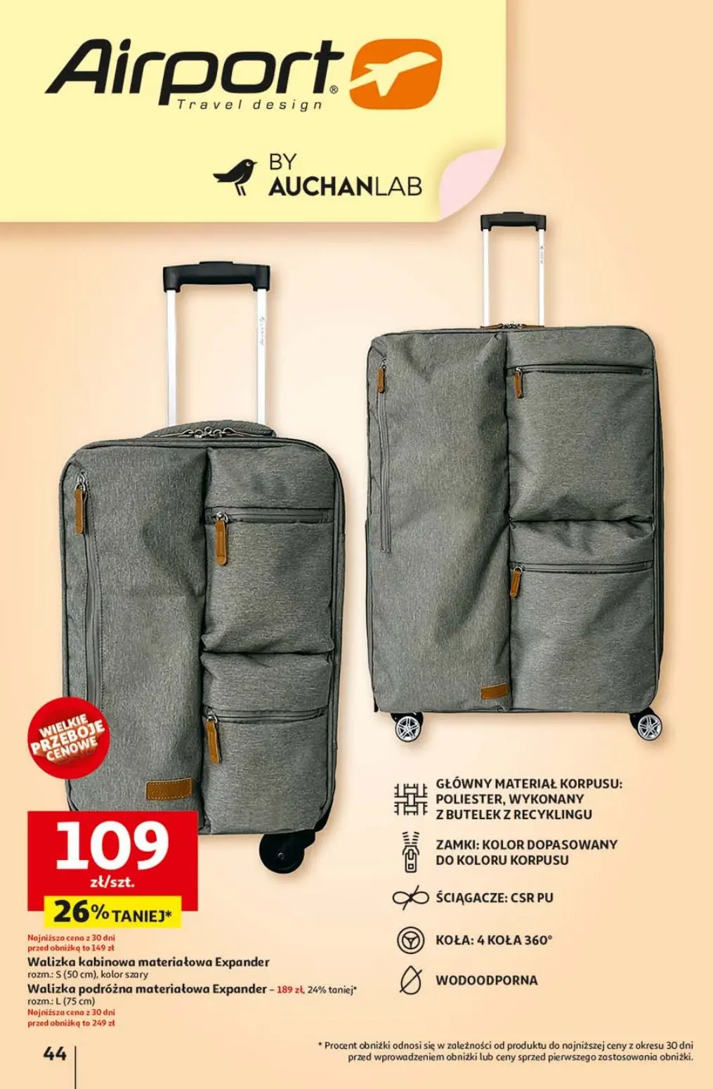 gazetka promocyjna Auchan Lato First Minute - Strona 48