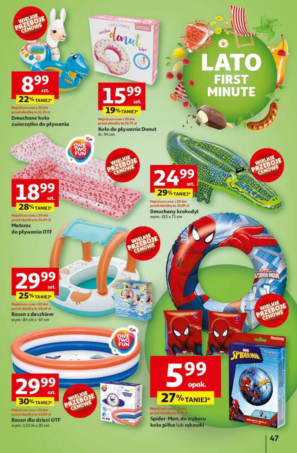 gazetka promocyjna Auchan Lato First Minute - Strona 51