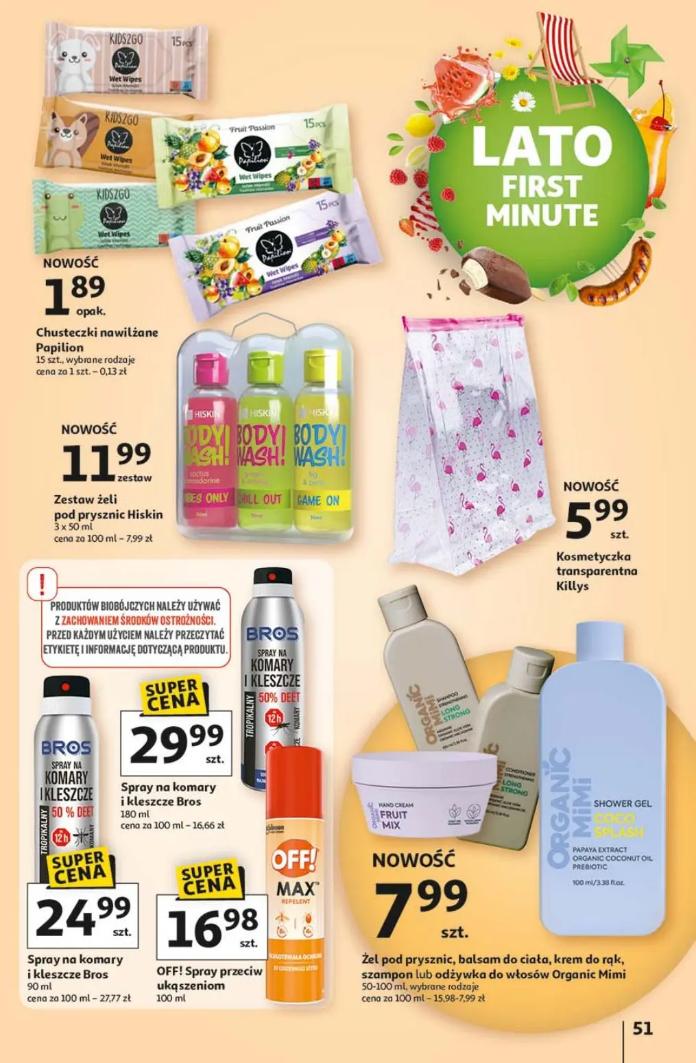 gazetka promocyjna Auchan Lato First Minute - Strona 55