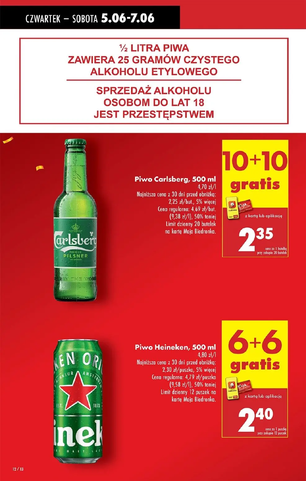 gazetka promocyjna Biedronka Od czwartku - Strona 12