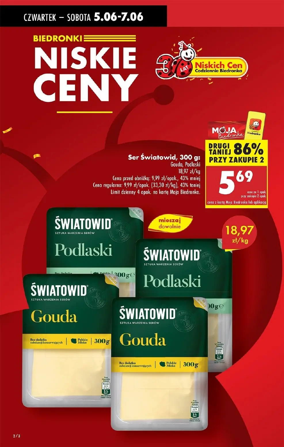 gazetka promocyjna Biedronka Lada tradycyjna. Od czwartku - Strona 2