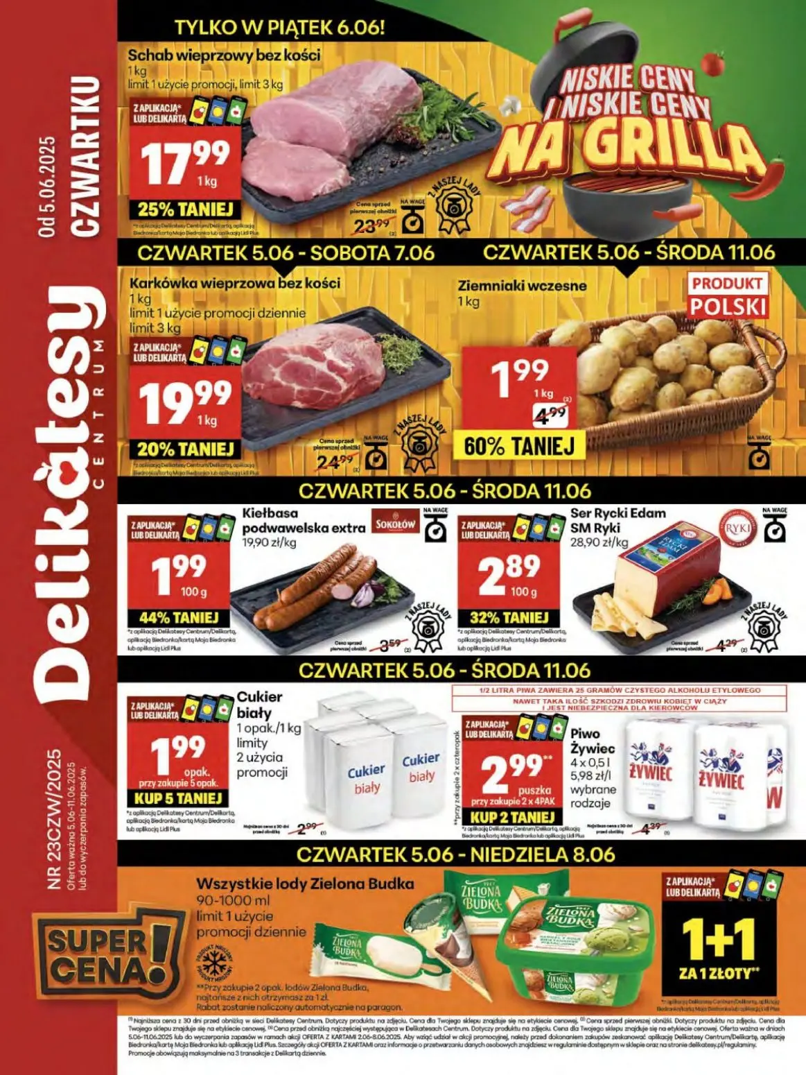 gazetka promocyjna Delikatesy Centrum Od czwartku - Strona 1