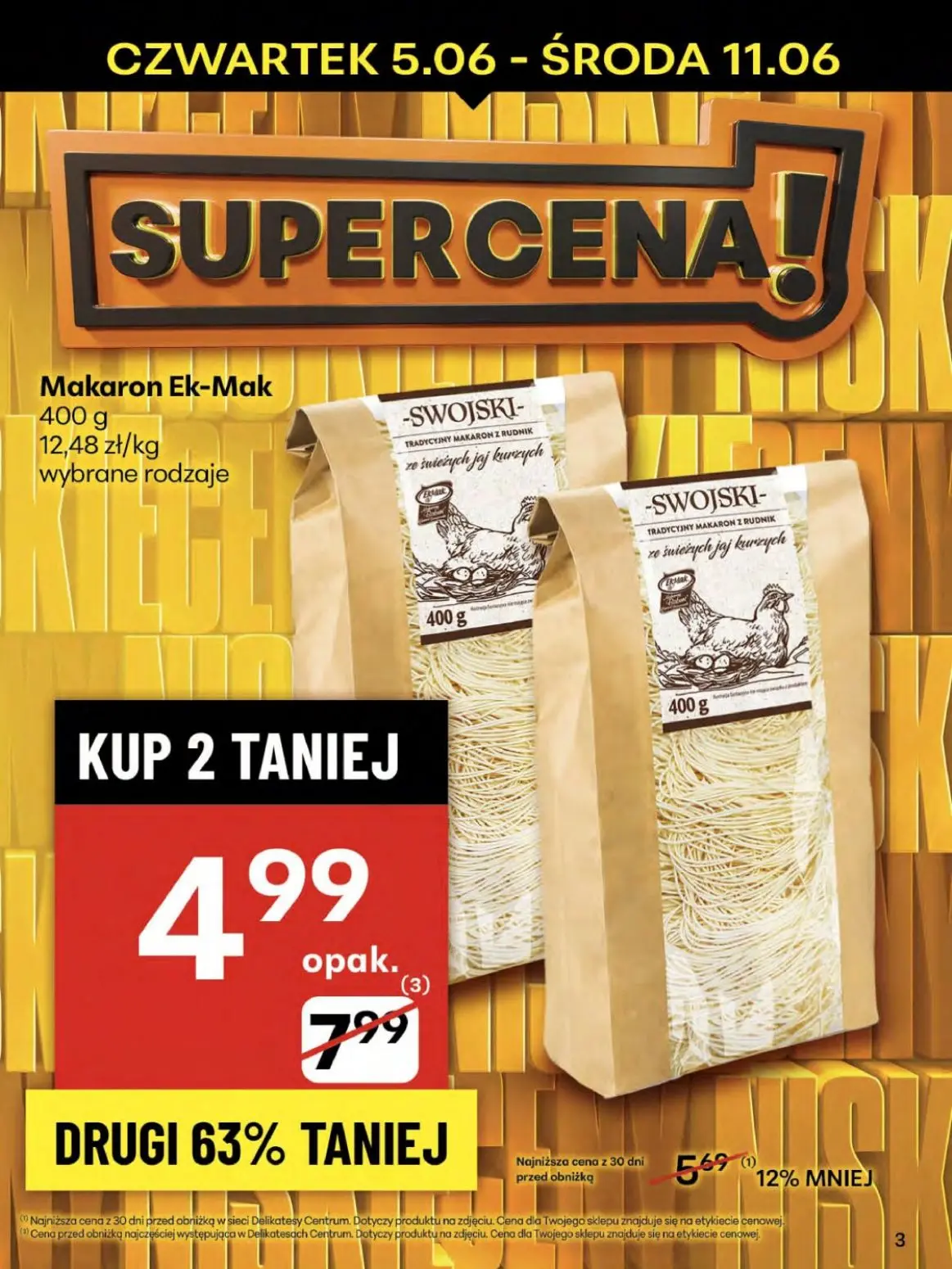 gazetka promocyjna Delikatesy Centrum Od czwartku - Strona 3