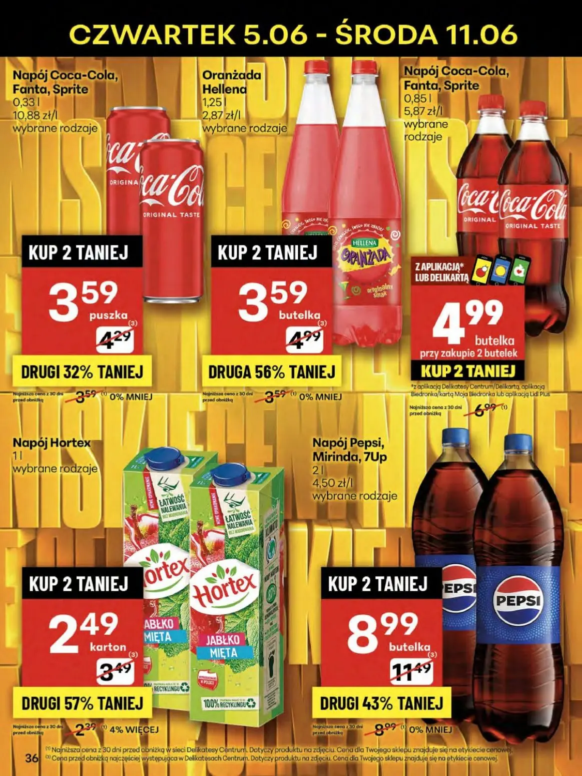 gazetka promocyjna Delikatesy Centrum Od czwartku - Strona 36