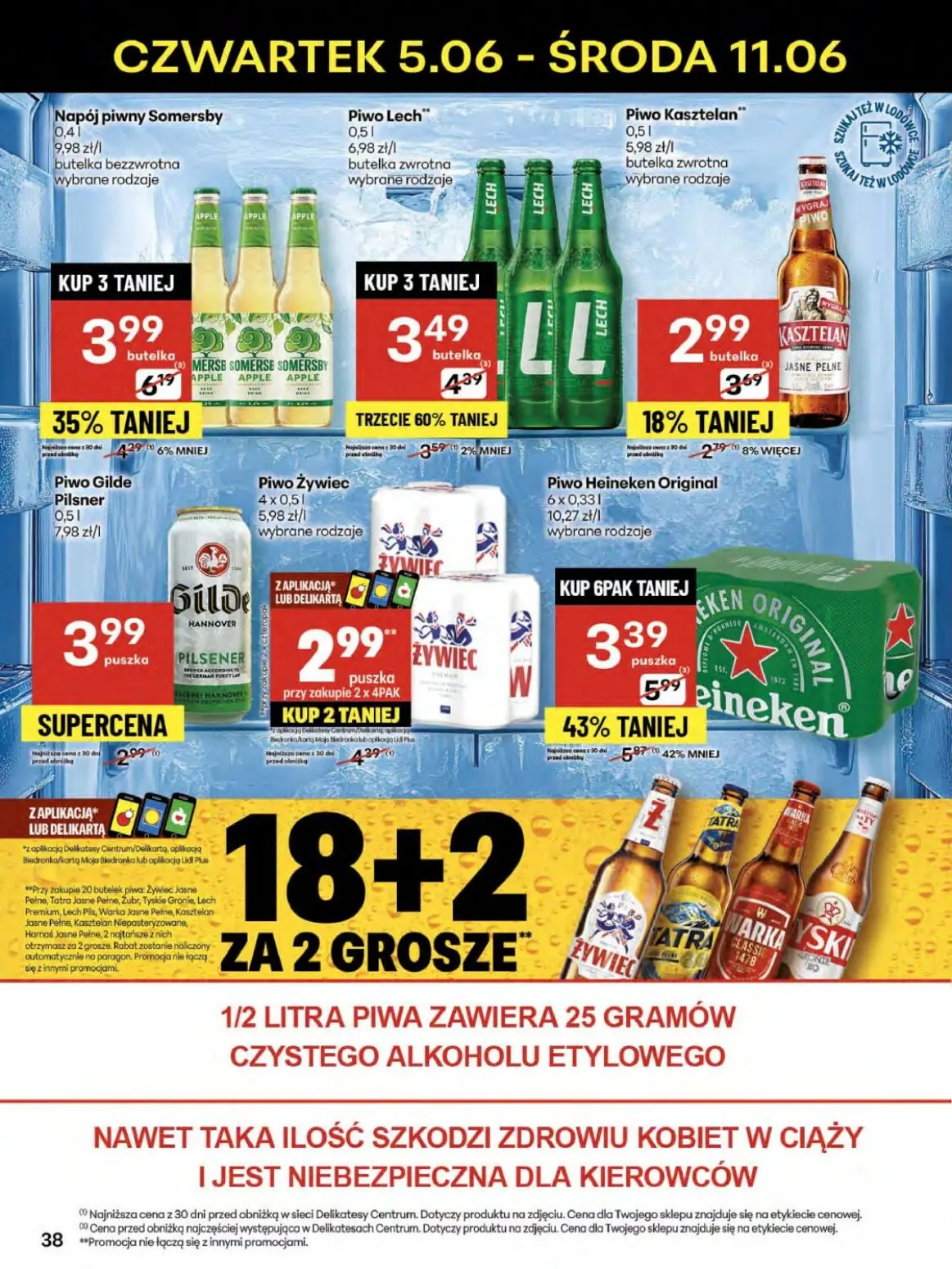 gazetka promocyjna Delikatesy Centrum Od czwartku - Strona 38