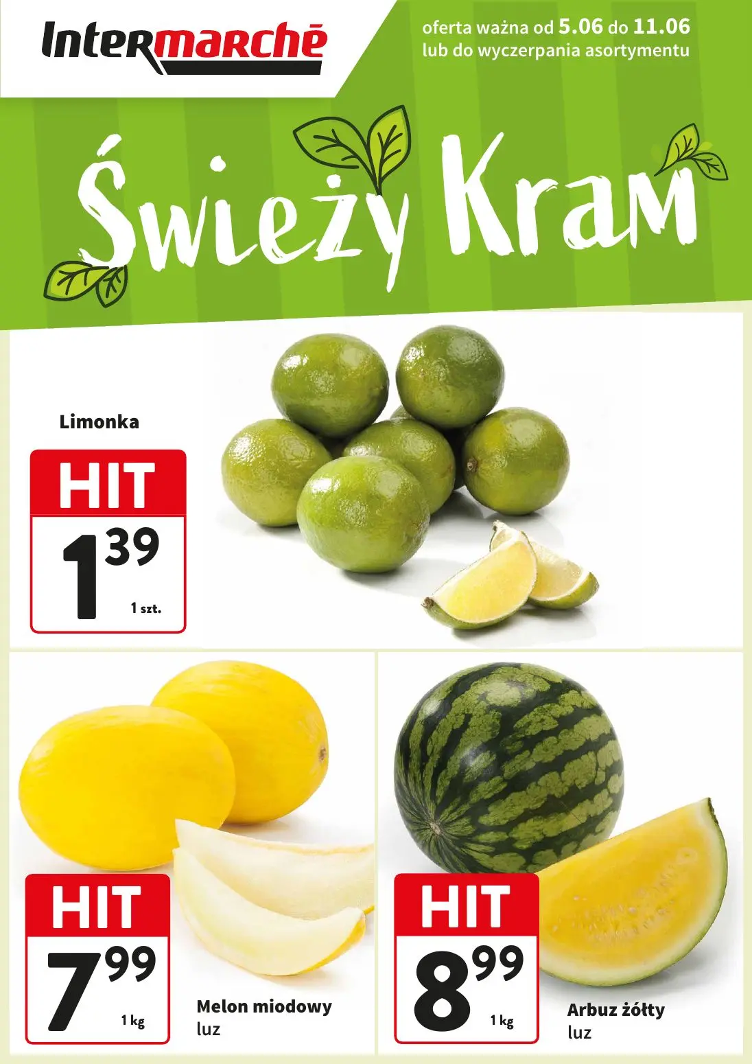 gazetka promocyjna Intermarche Świeży kram - Strona 1