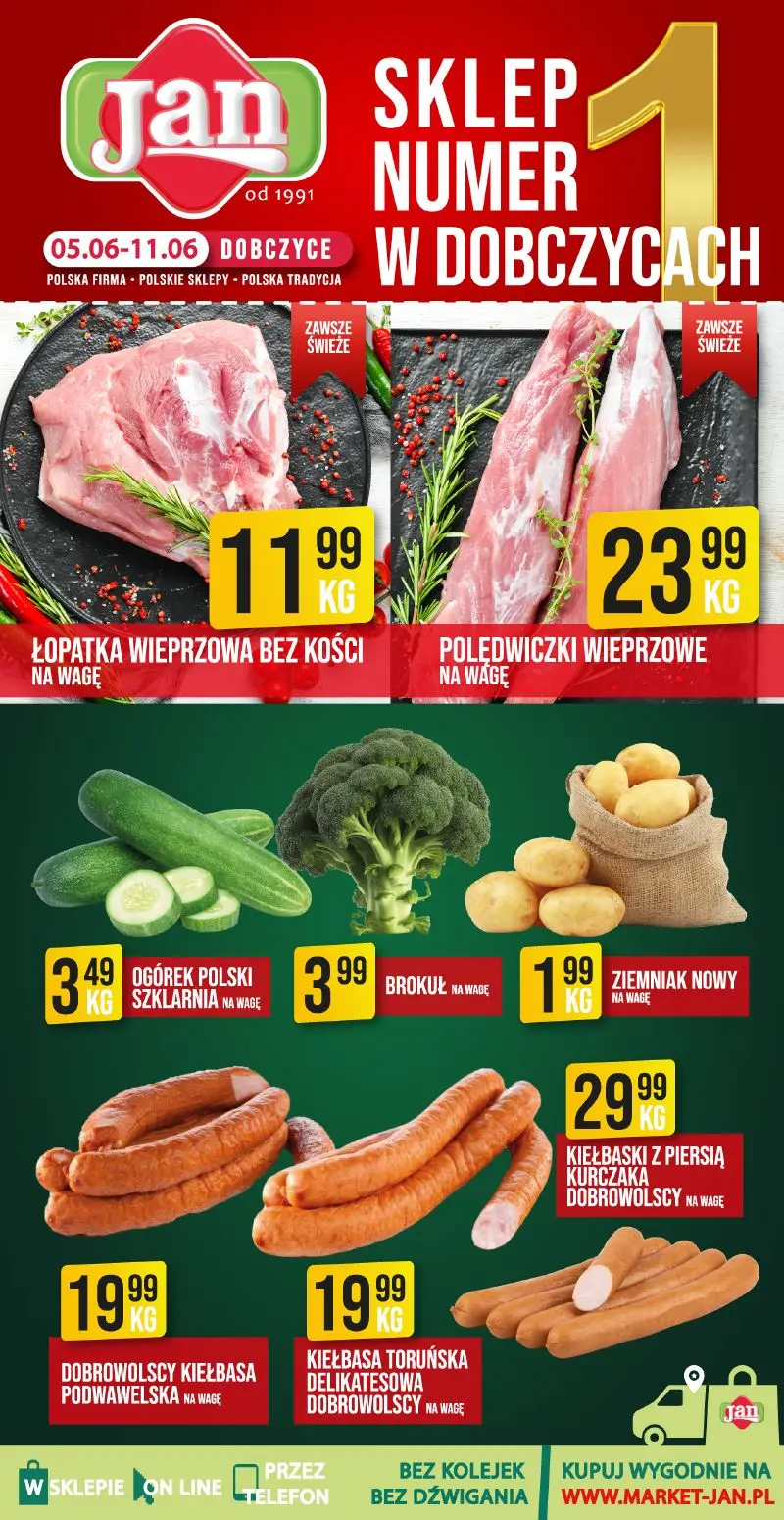 gazetka promocyjna Jan Dobczyce - Strona 1