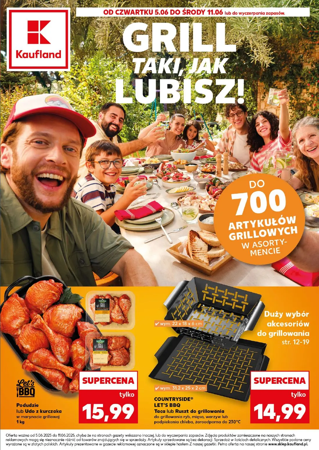 gazetka promocyjna Kaufland Grill, taki jak lubisz - Strona 1