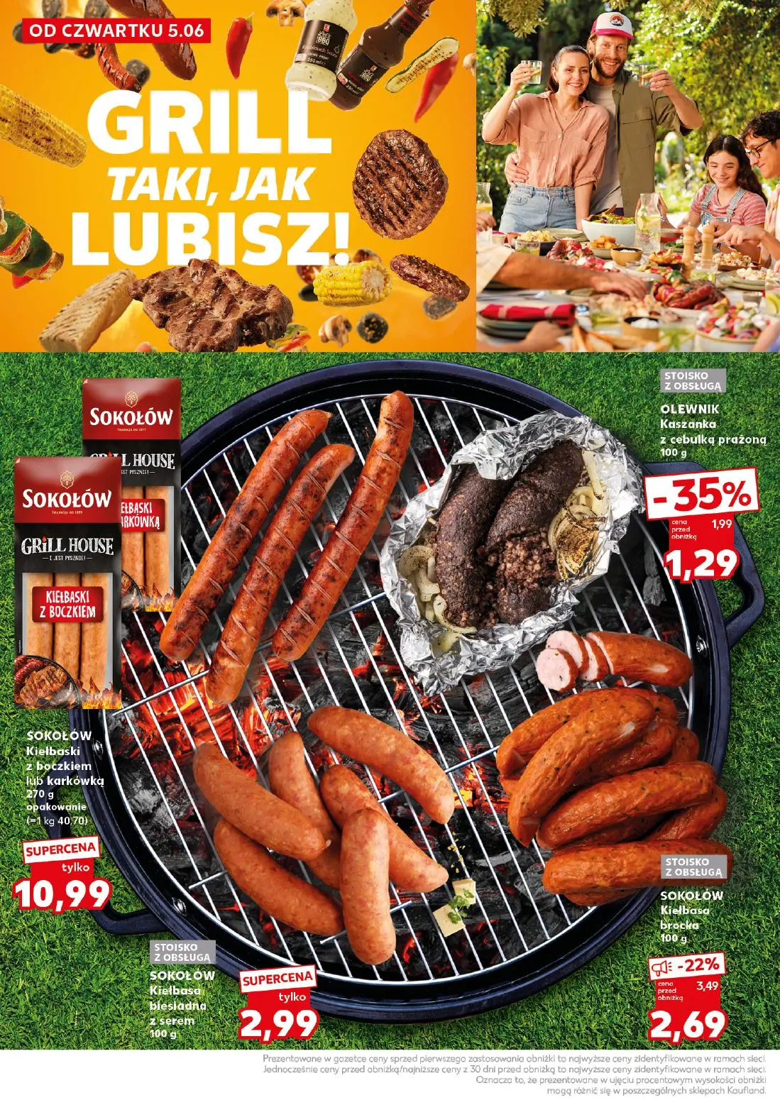 gazetka promocyjna Kaufland Grill, taki jak lubisz - Strona 4