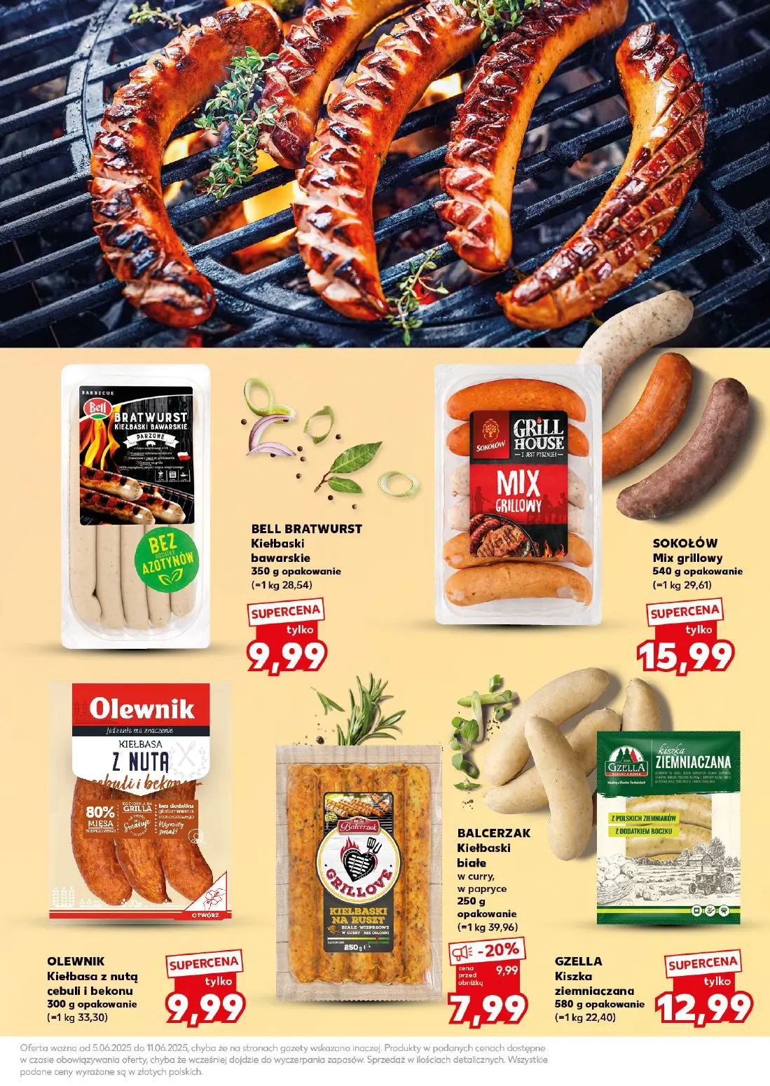 gazetka promocyjna Kaufland Grill, taki jak lubisz - Strona 5