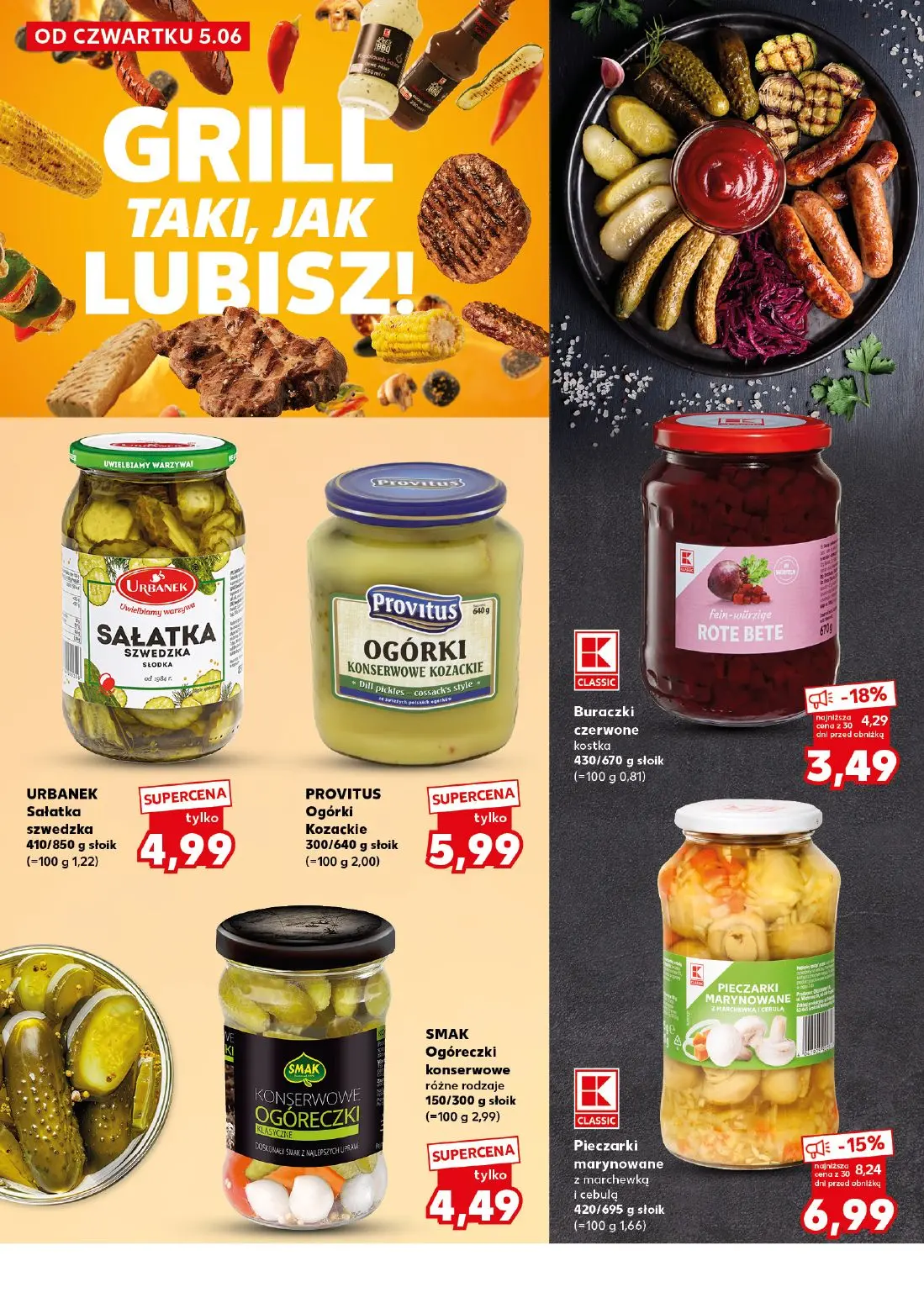 gazetka promocyjna Kaufland Grill, taki jak lubisz - Strona 6
