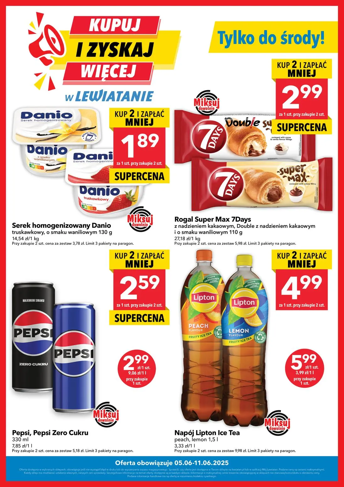 gazetka promocyjna LEWIATAN Kupuj i zyskaj więcej - Strona 1
