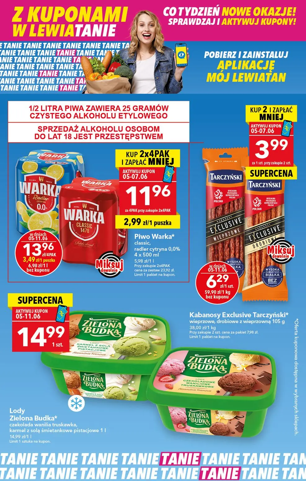 gazetka promocyjna LEWIATAN Z kuponami w Lewiatanie - Strona 1