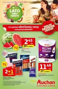 Gazetka promocyjna Moje Auchan, ważna od 2025-06-05 do 2025-06-11.