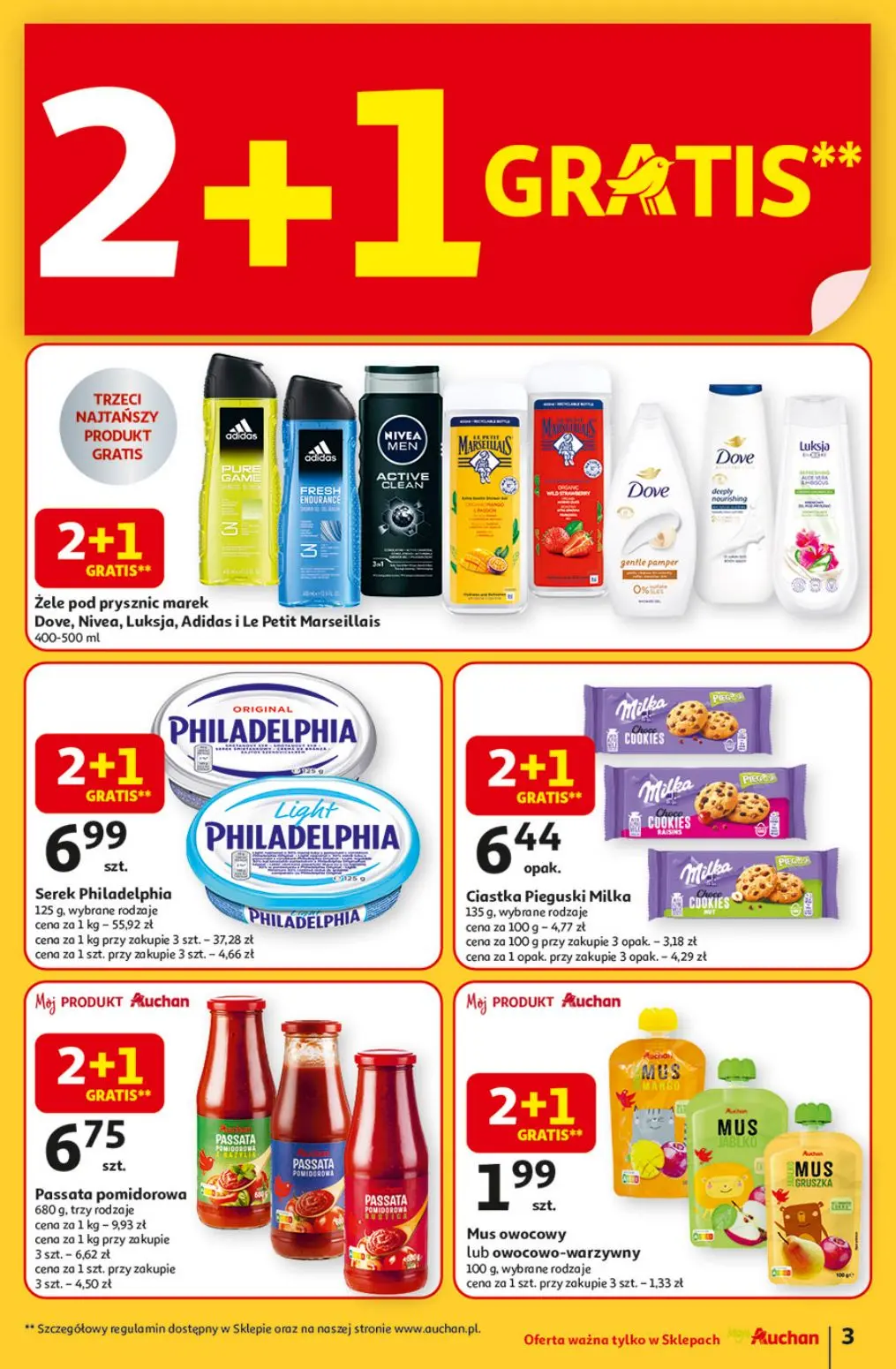 gazetka promocyjna Moje Auchan Lato First Minute - Strona 3