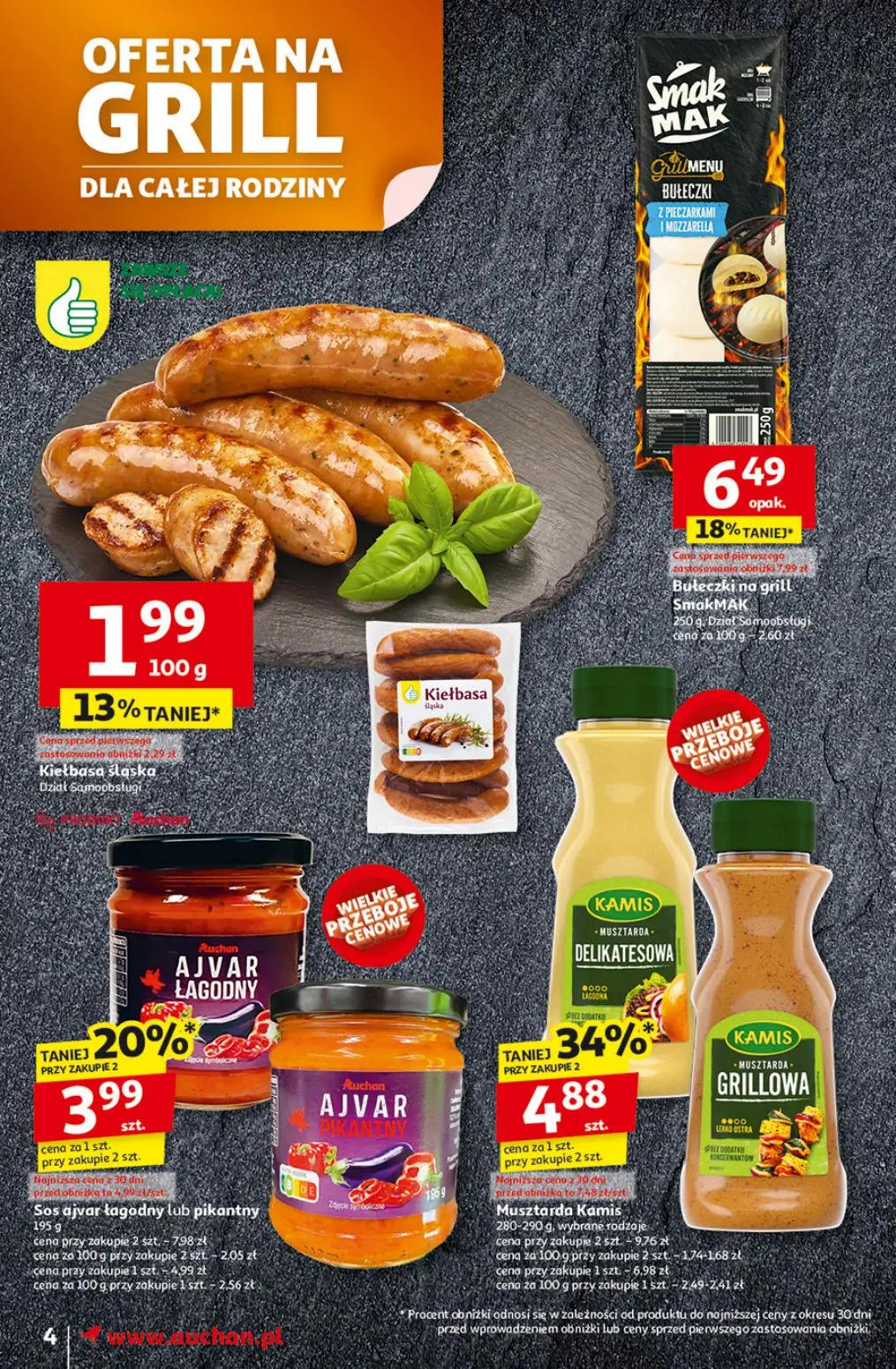 gazetka promocyjna Moje Auchan Lato First Minute - Strona 6