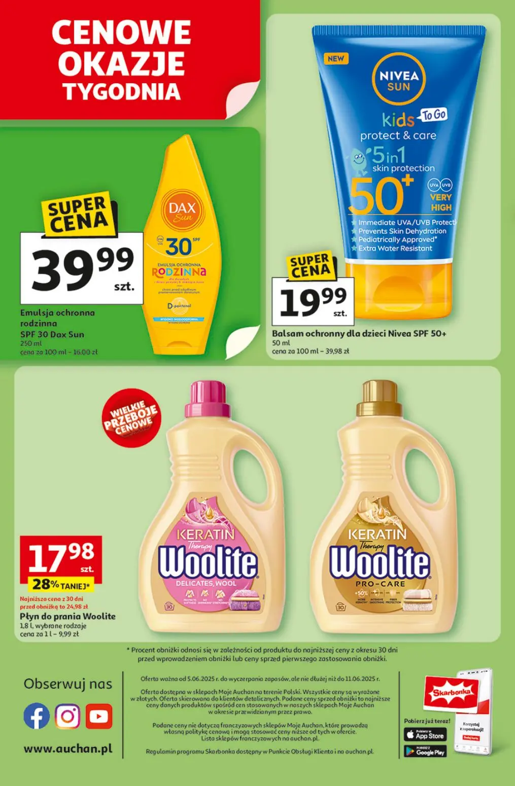 gazetka promocyjna Moje Auchan Lato First Minute - Strona 10