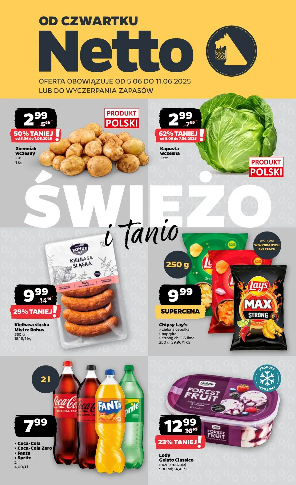 gazetka promocyjna NETTO Świeżo i tanio! - Strona 1