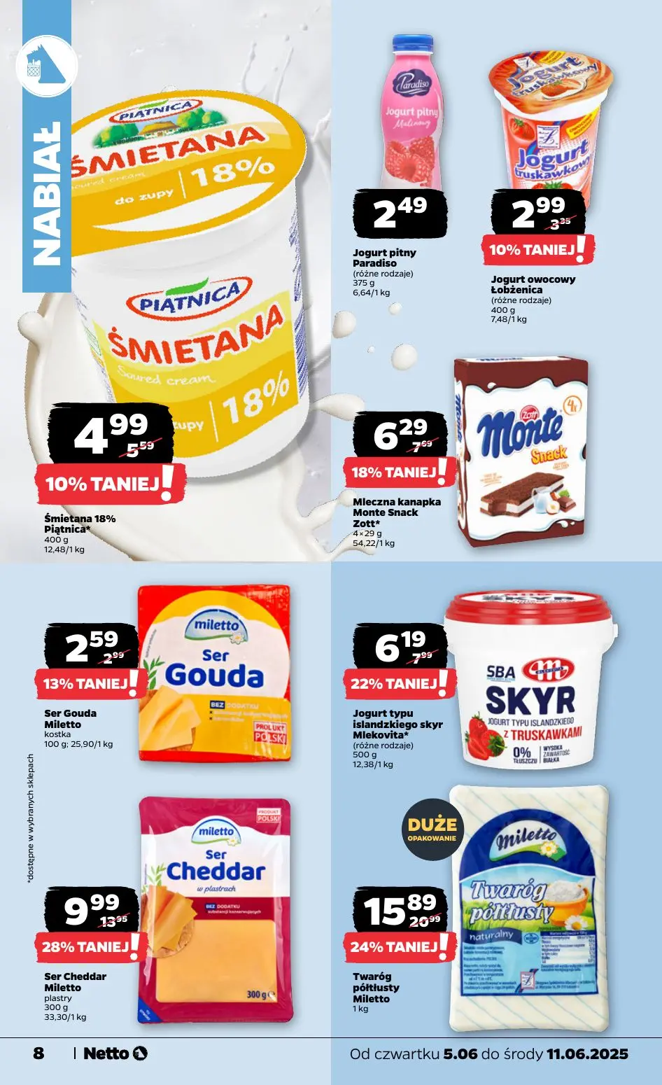 gazetka promocyjna NETTO Świeżo i tanio! - Strona 8