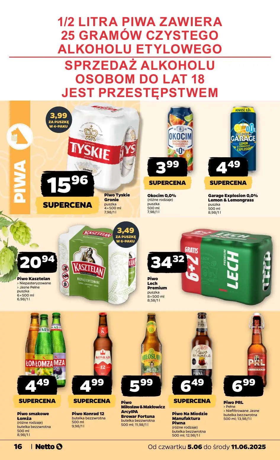 gazetka promocyjna NETTO Świeżo i tanio! - Strona 16