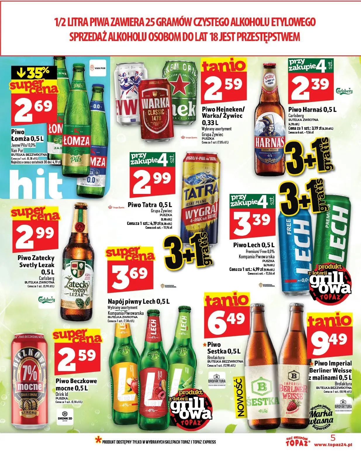 gazetka promocyjna Topaz Ogólna - Strona 5