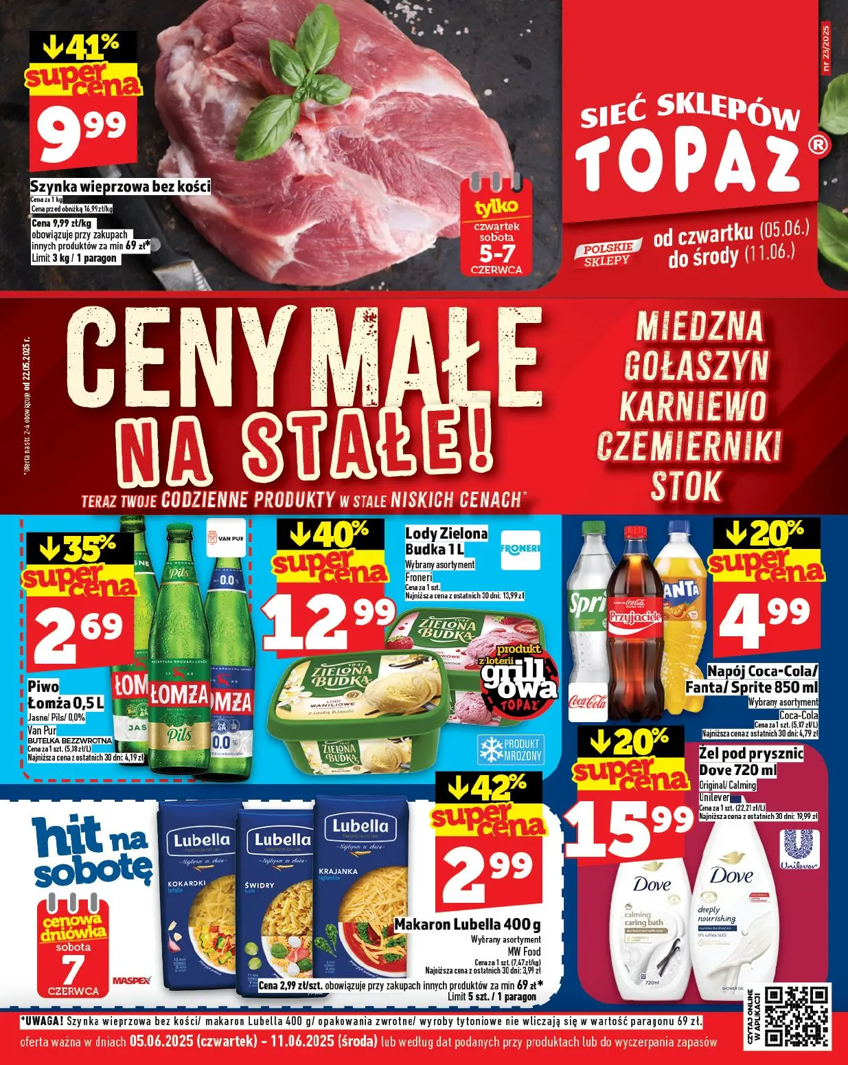 gazetka promocyjna Topaz Ceny małe - Strona 1