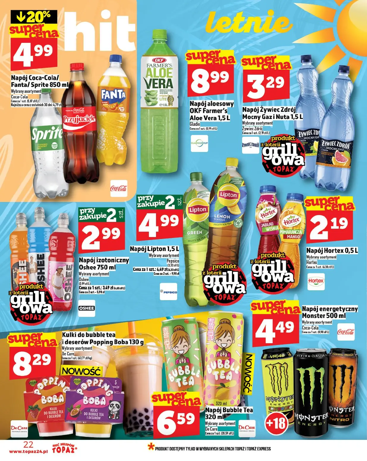 gazetka promocyjna Topaz Ceny małe - Strona 22