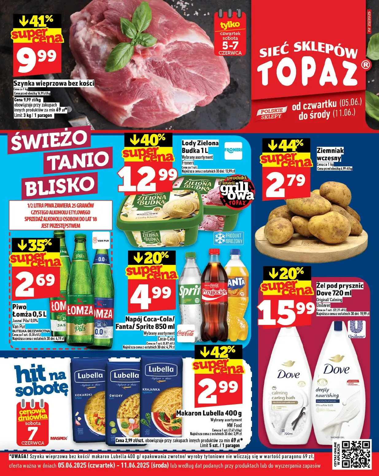 gazetka promocyjna Topaz Warszawa - Strona 1