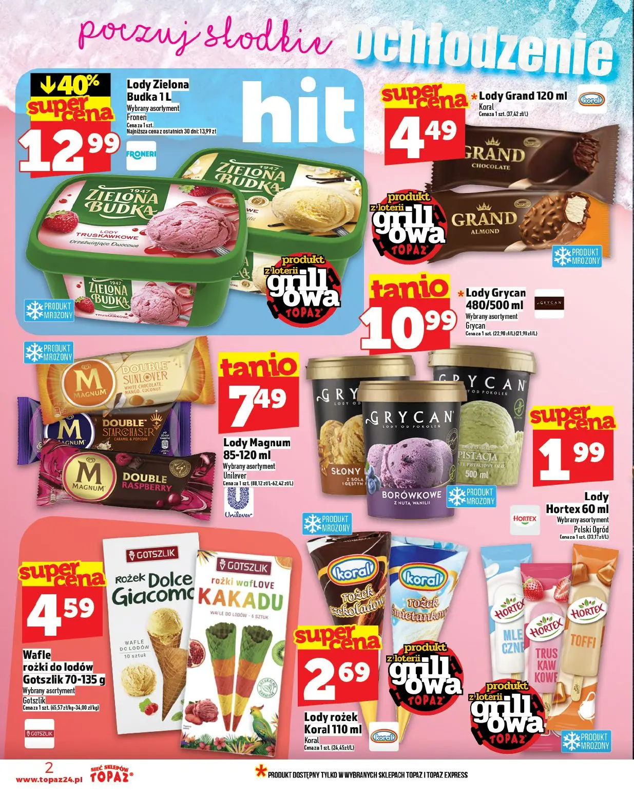 gazetka promocyjna Topaz Warszawa - Strona 2