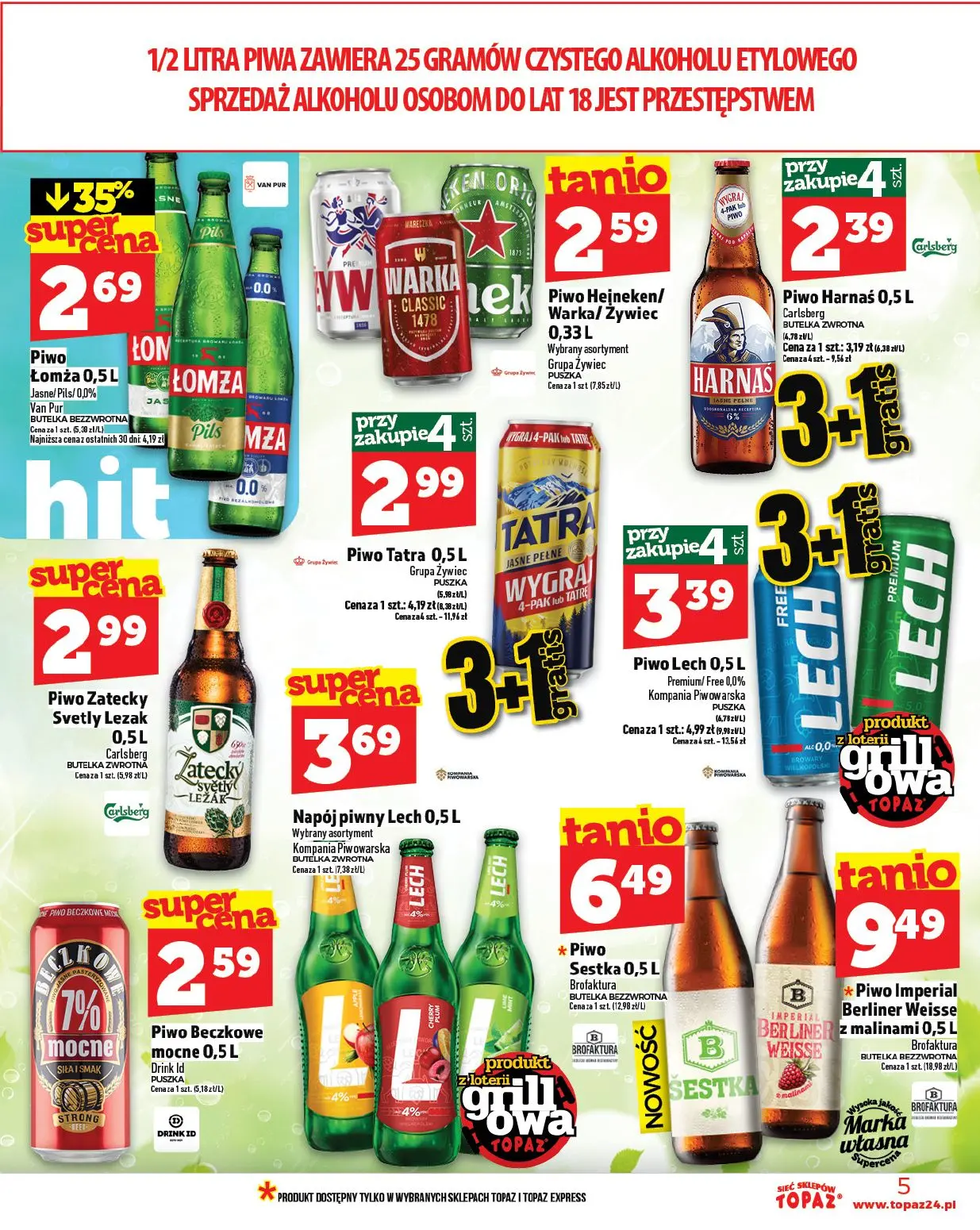 gazetka promocyjna Topaz Warszawa - Strona 5