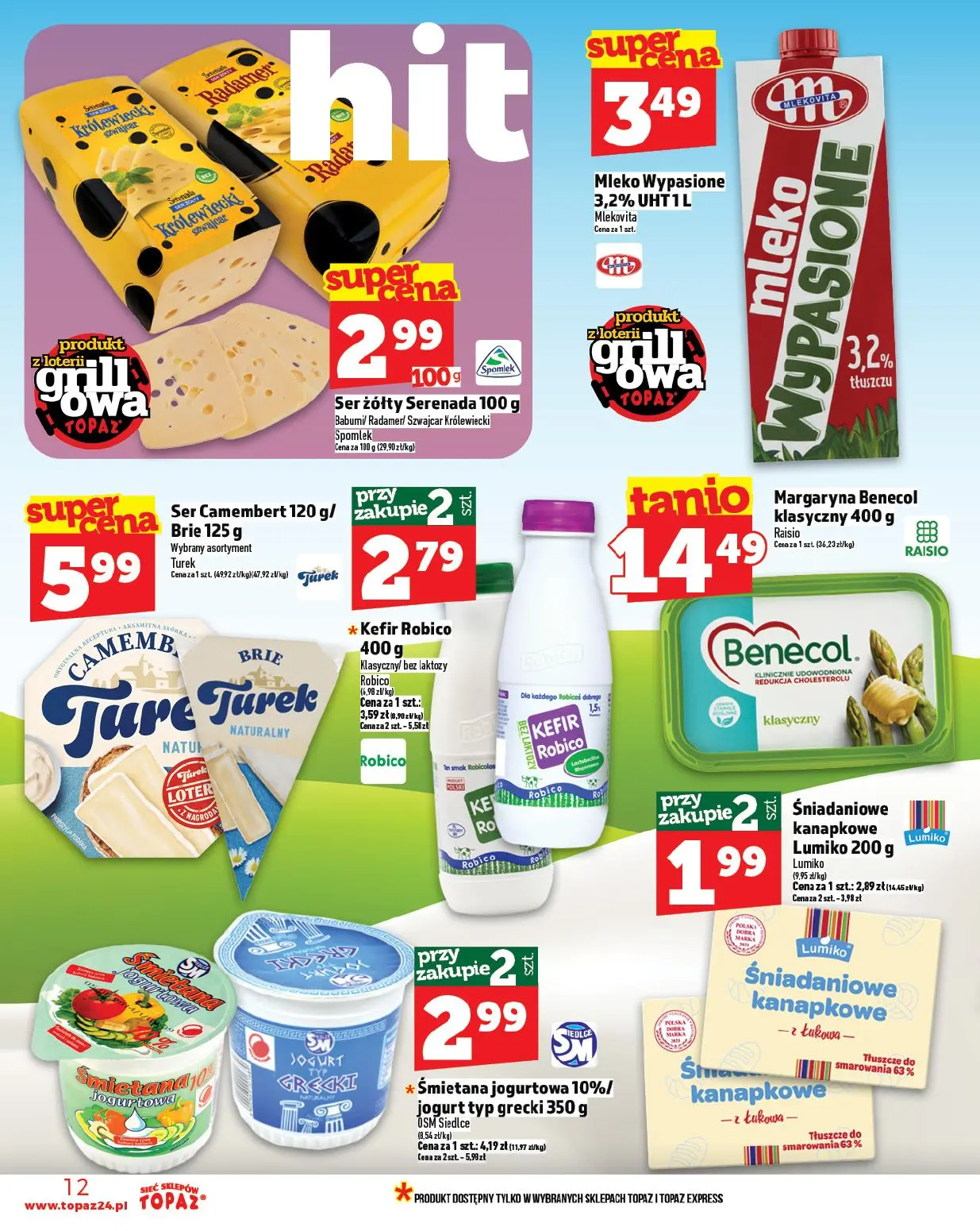 gazetka promocyjna Topaz Warszawa - Strona 12