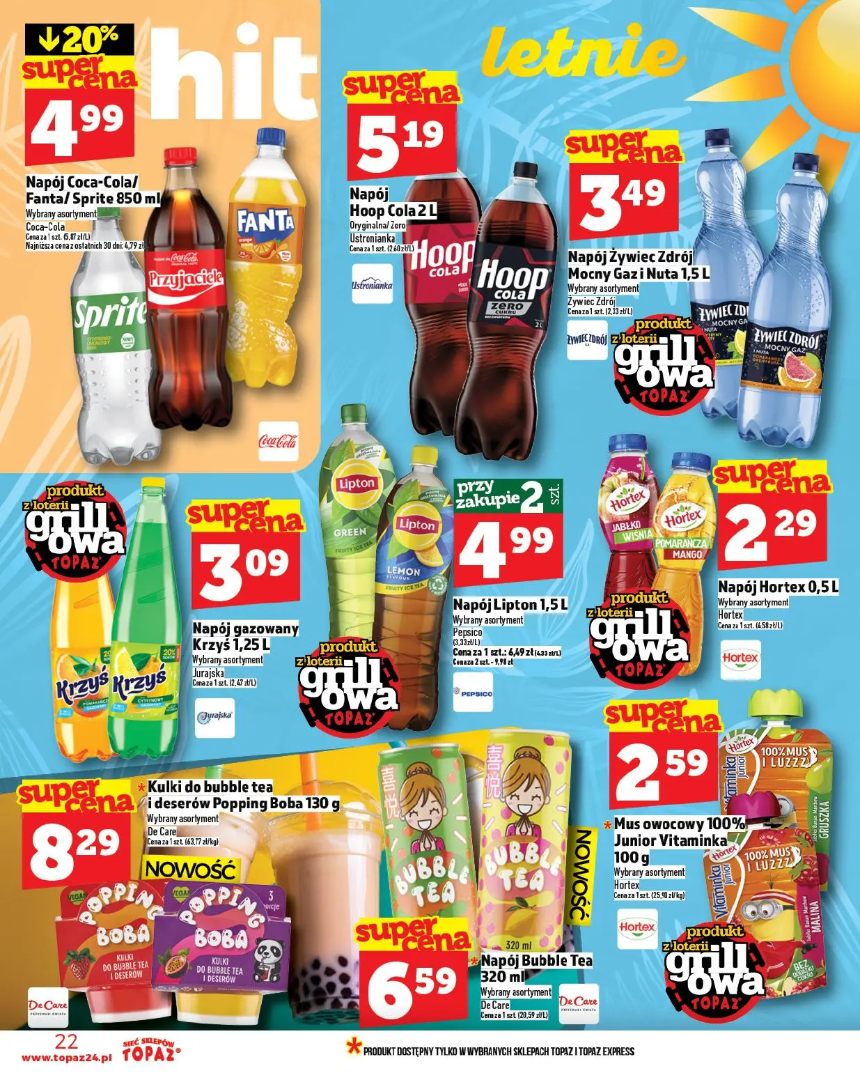 gazetka promocyjna Topaz Warszawa - Strona 22