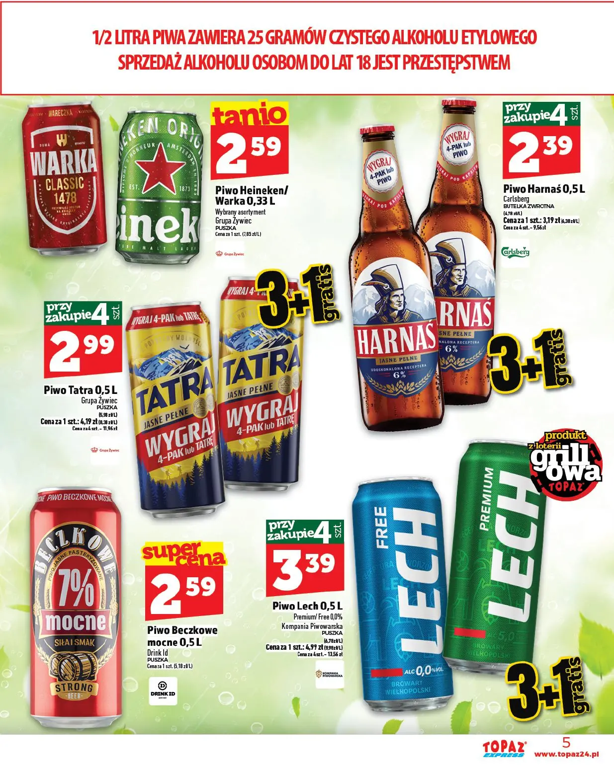 gazetka promocyjna Topaz Express - Strona 5